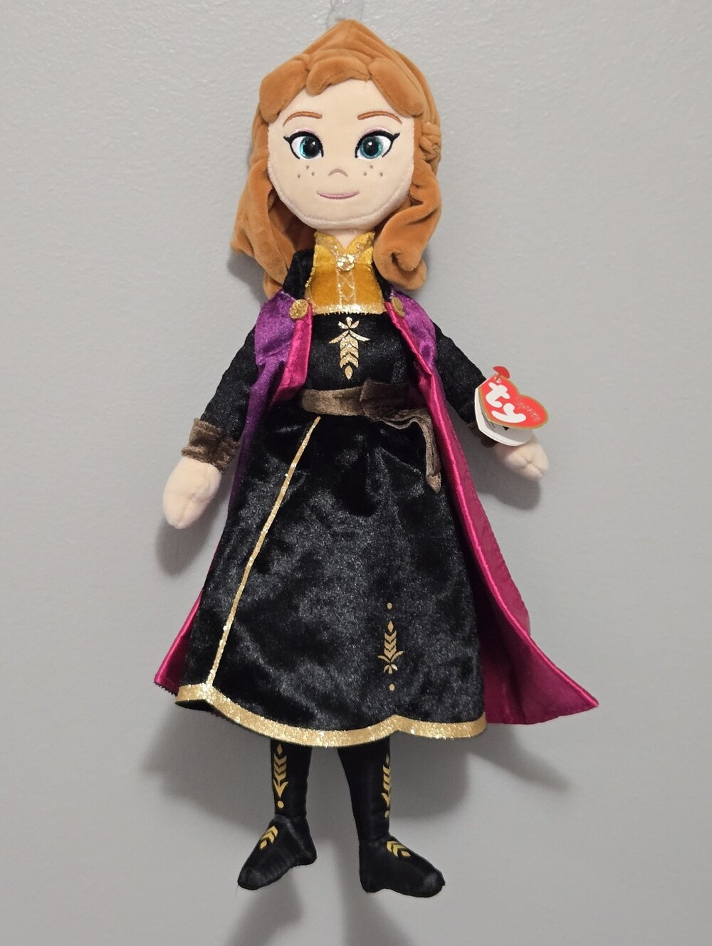 Ty Sparkle Frozen 2 Anna 15" Plush Character Doll